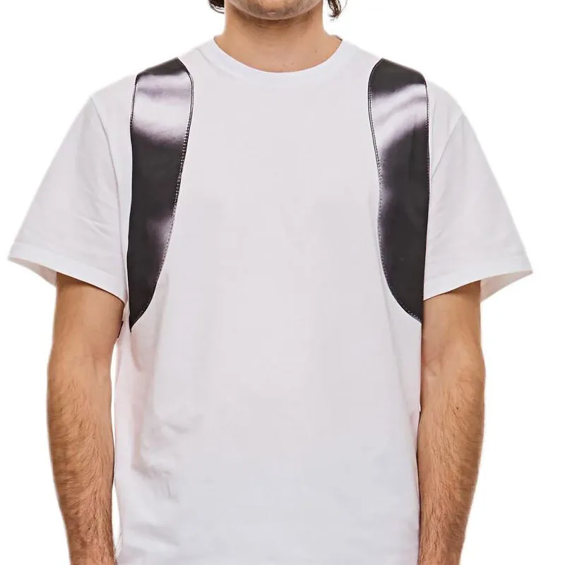 Alexander McQueen Graphic Design Crewneck T Shirt-3
