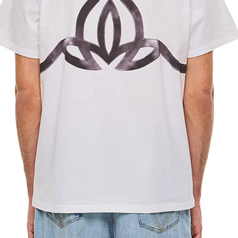 Alexander McQueen Graphic Design Crewneck T Shirt-5