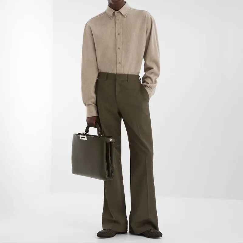 FENDI Long Sleeved Buttoned Shirt-2