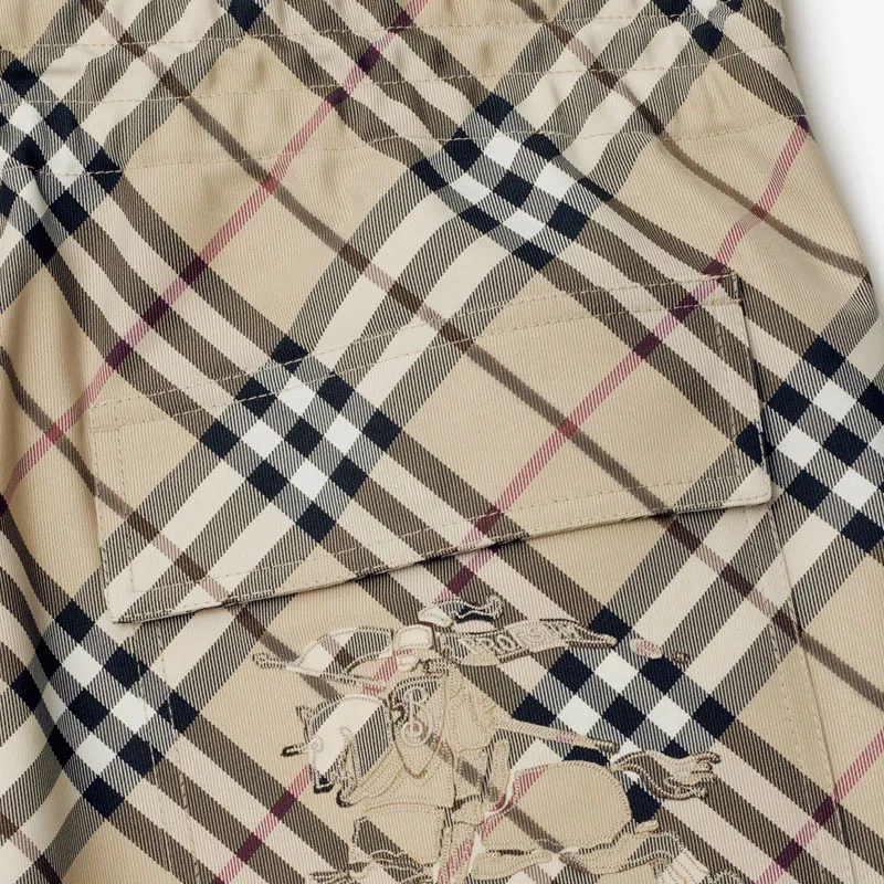 Burberry Check Swim Shorts-4