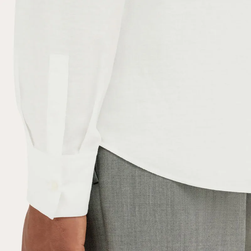 Ferragamo Long Sleeved Cotton Shirt-5