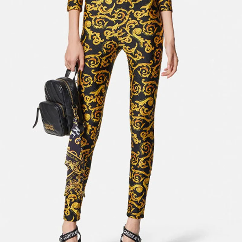 VERSACE JEANS COUTURE SS23 Casual Pants Women's Multicolor-4