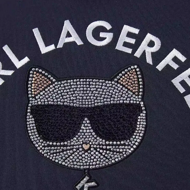 KARL LAGERFELD FW24 Sweatshirt Women's Royal Blue-1