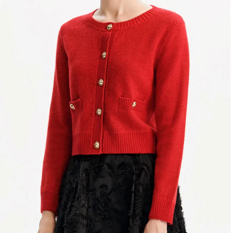 KARL LAGERFELD FW24 Knitwear Women's Red-2