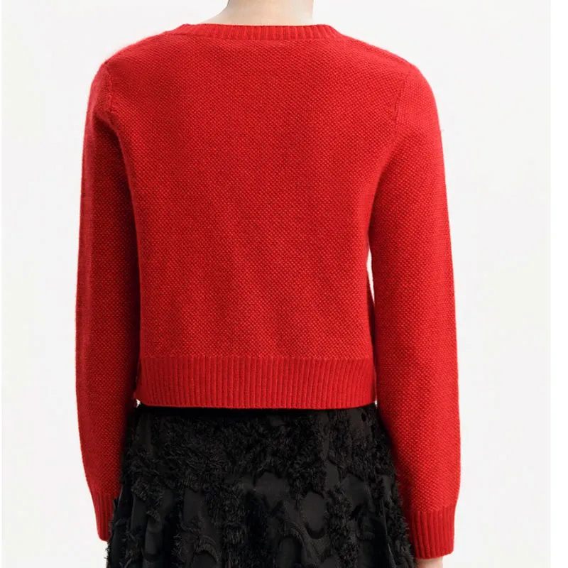 KARL LAGERFELD FW24 Knitwear Women's Red-5