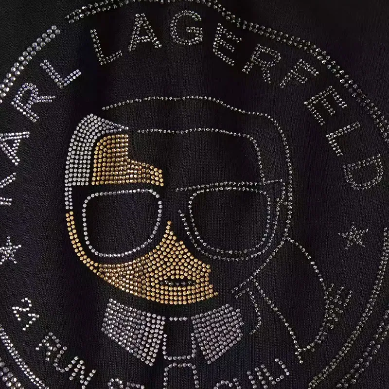 KARL LAGERFELD FW24 Casual Pants Men's Black-4