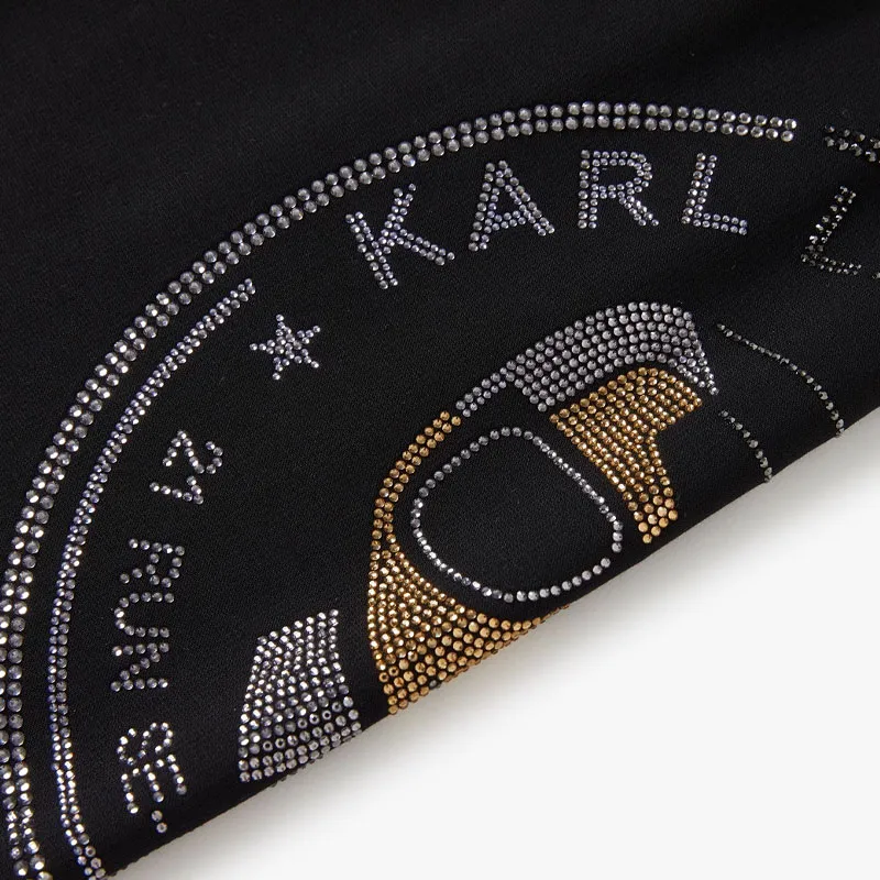 KARL LAGERFELD FW24 Casual Pants Men's Black-3