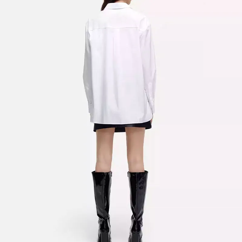 KARL LAGERFELD FW24 Shirt Women's White-2