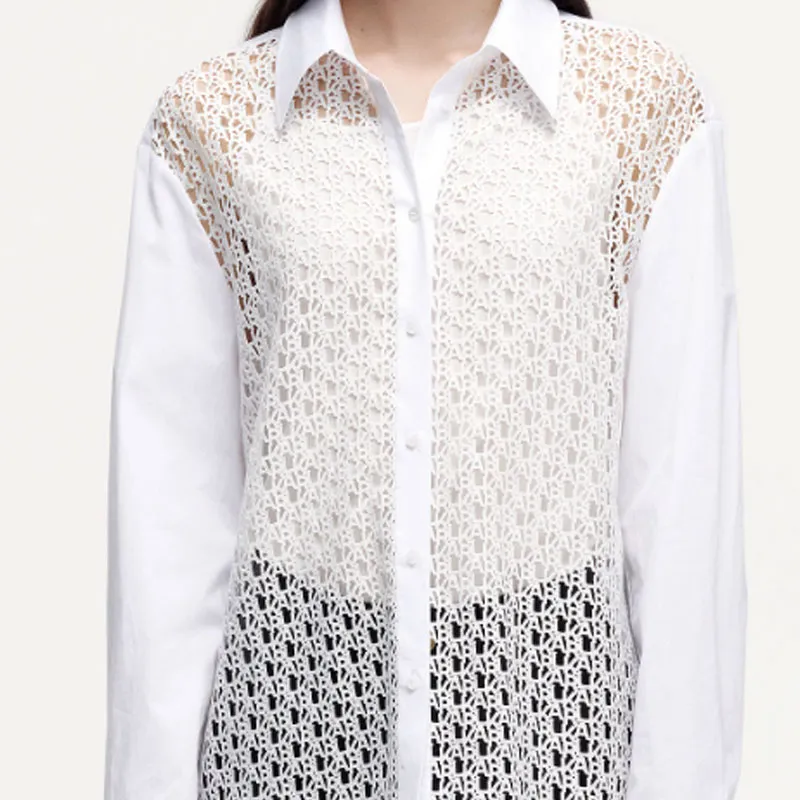 KARL LAGERFELD FW24 Shirt Women's White-4