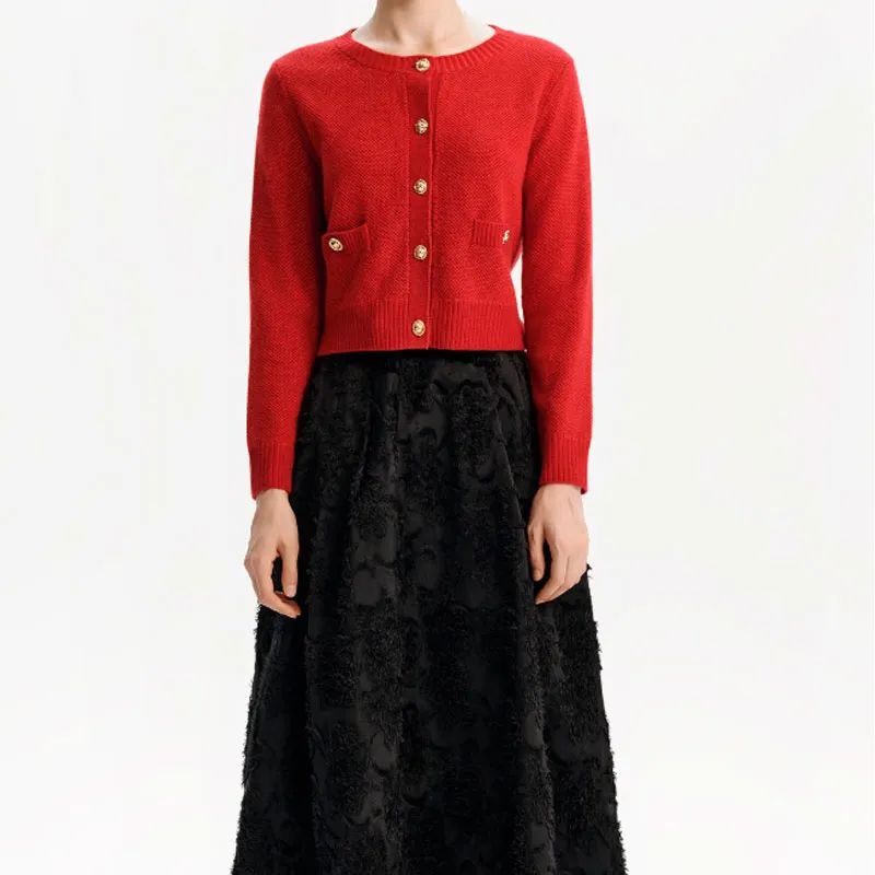 KARL LAGERFELD FW24 Knitwear Women's Red-1