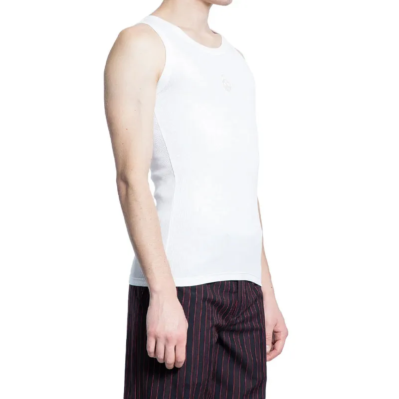 Alexander McQueen Skull Ribbed Tank Top-3