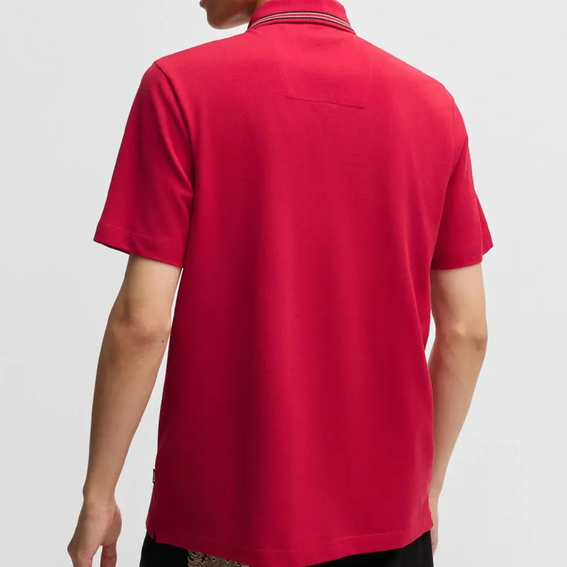 HUGO BOSS X Creation Of The Gods Cotton Polo Shirt-3