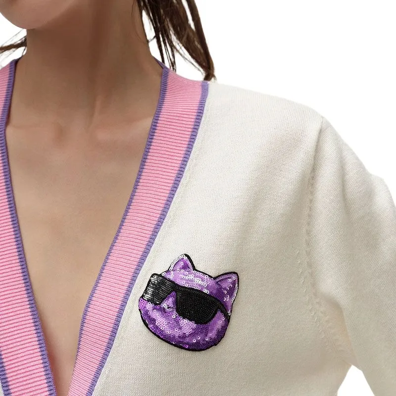 KARL LAGERFELD SS24 Sweater Women's White-6