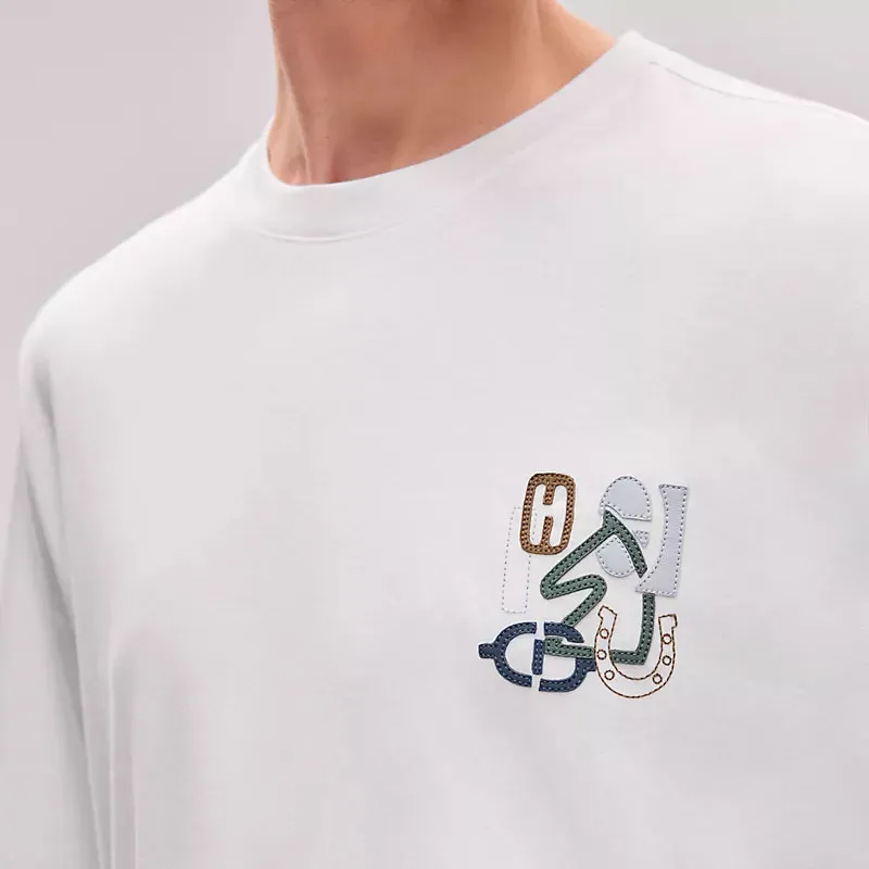 HERMES SS25 T-Shirt Men's White-4