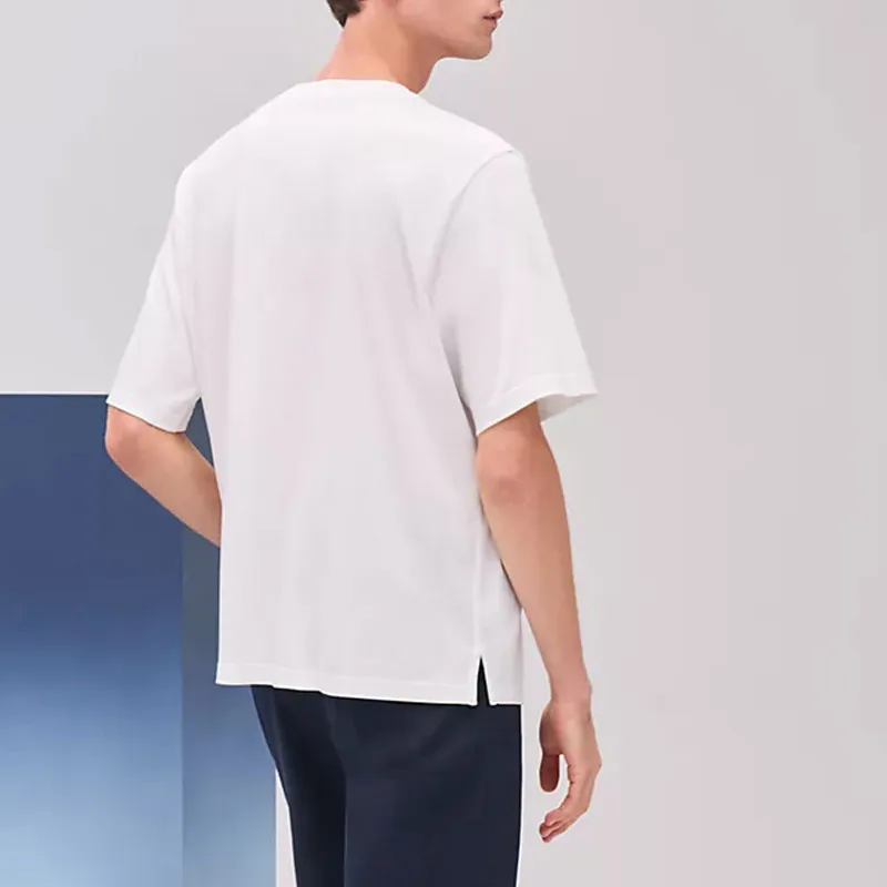 HERMES SS25 T-Shirt Men's White-3