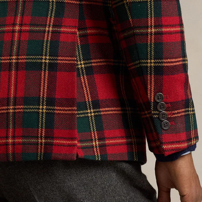 Polo Ralph Lauren Tartan check Blazer-4