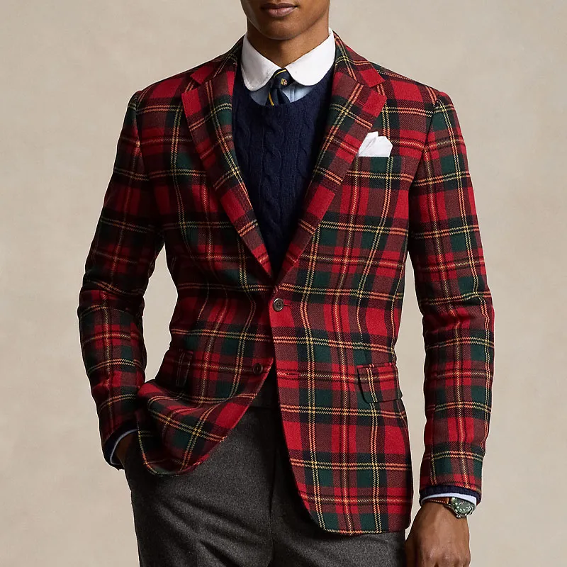 Polo Ralph Lauren Tartan check Blazer-2