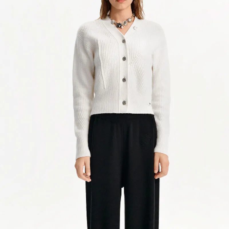 KARL LAGERFELD FW24 Sweater Women's White-1