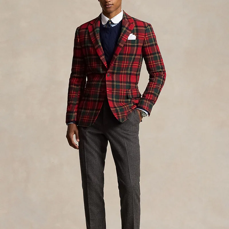 Polo Ralph Lauren Tartan check Blazer-1