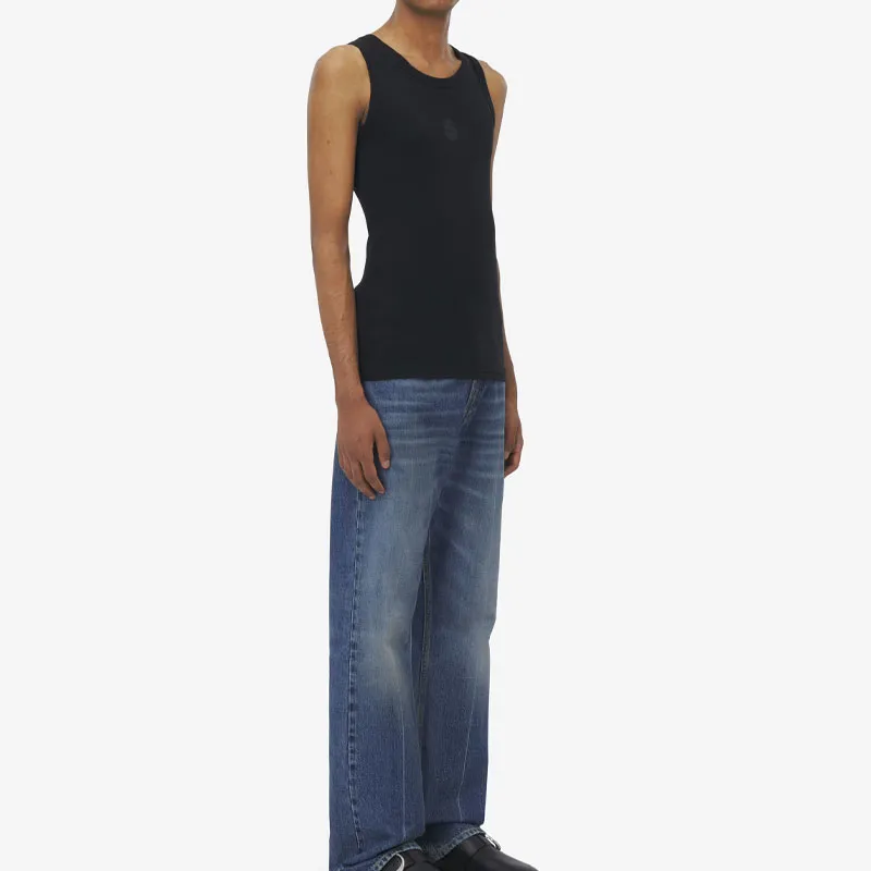 McQ Alexander McQueen Skull Ribbed Tank Top-3