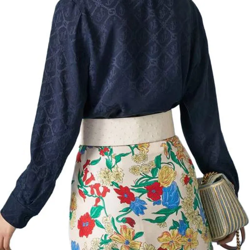 GUCCI Shirts Women's Blue-5