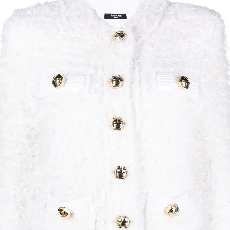 BALMAIN Jackets Women's White-4