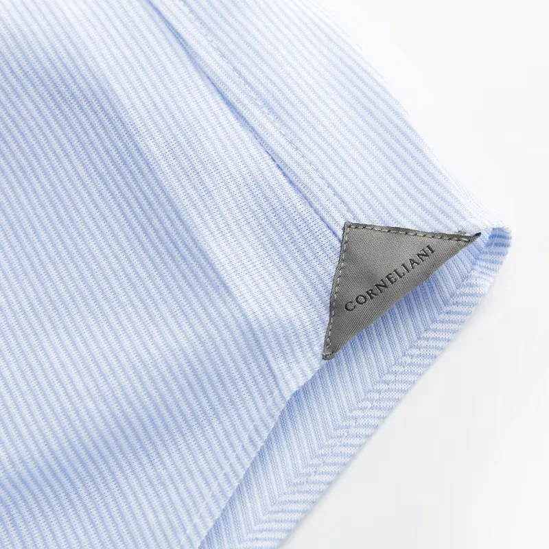 Corneliani Houndstooth print Long sleeve Shirt-6