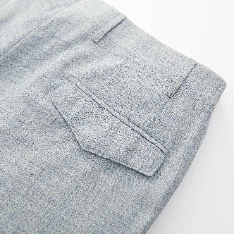 CORNELIANI Suit Trouser Men's Light Gray-4