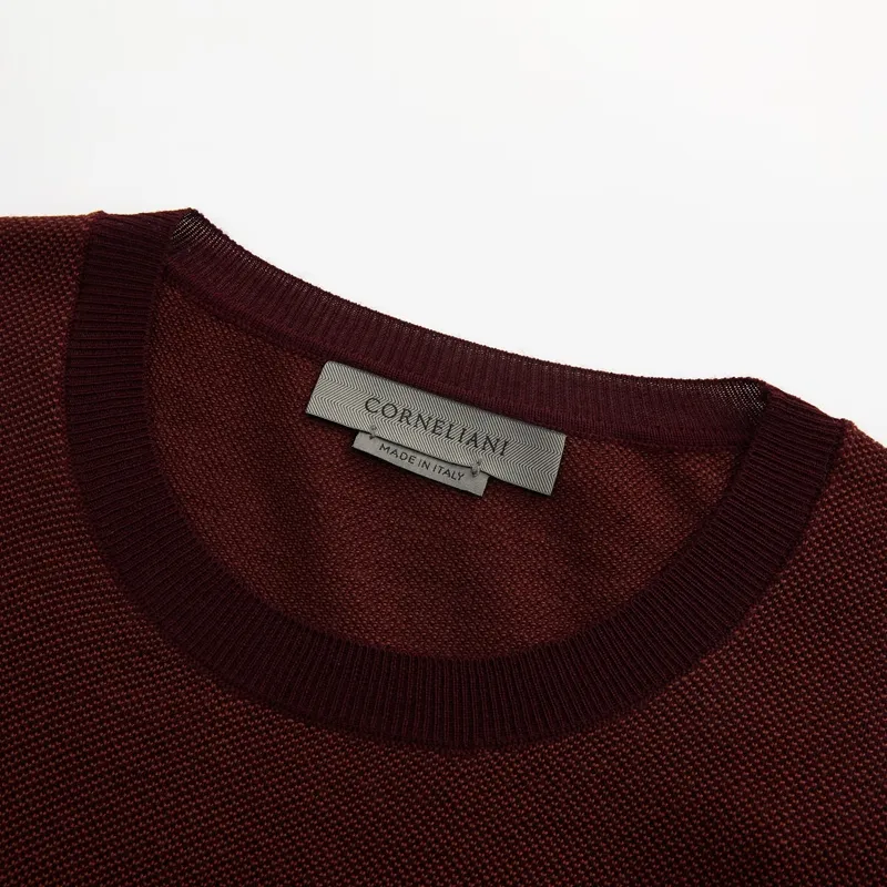 CORNELIANI Sweater Men's Burgundy-6