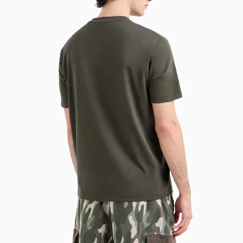ARMANI EXCHANGEAE T Shirt Men's Army Green-2