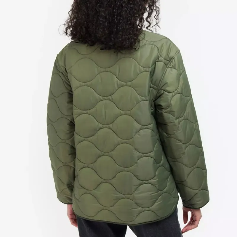 BARBOUR Puffer Jacket Women's Green-2