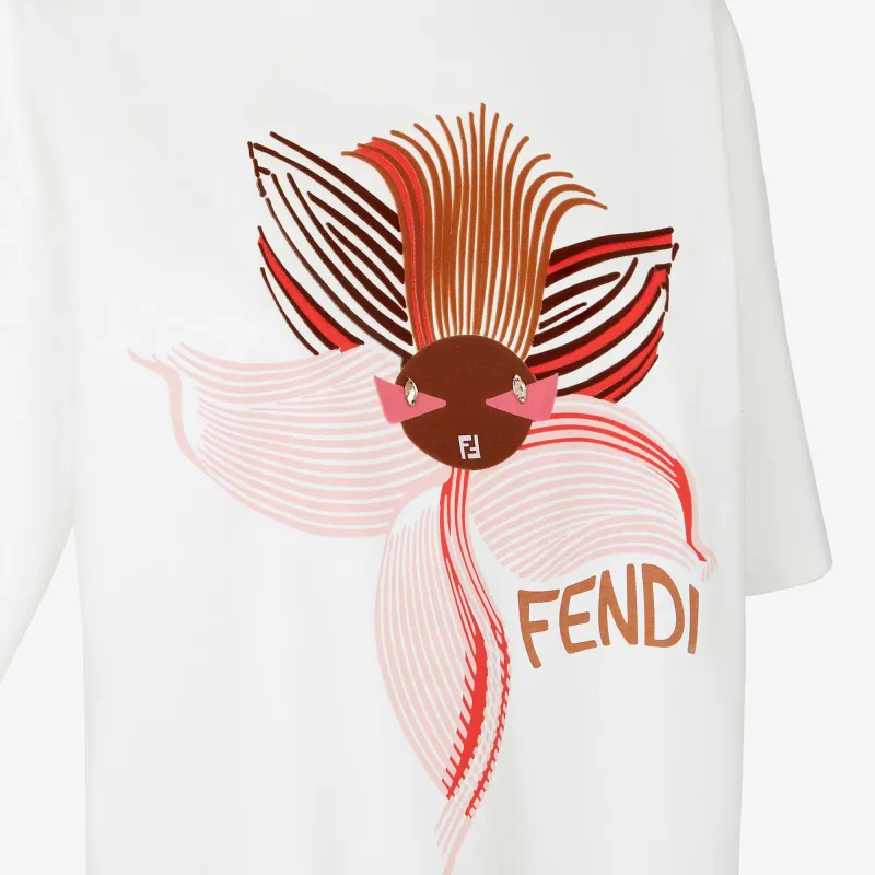 FENDI Regular T Shirt Women's White-2