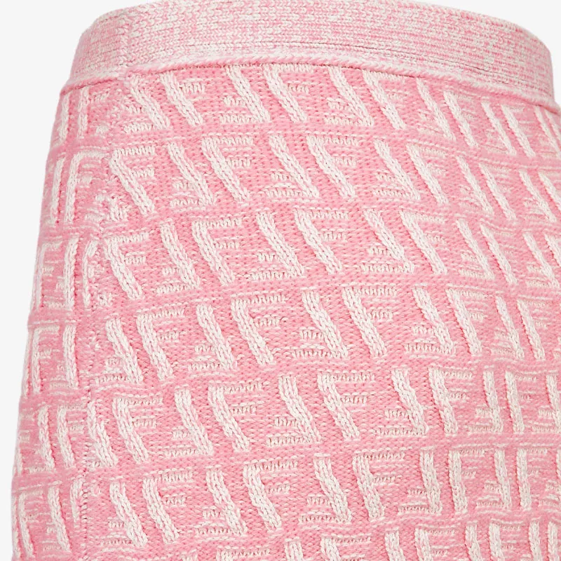 FENDI Casual Short Skirts Women's Pink-2