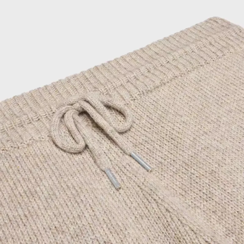 CELINE Triomphe Track Pants In Seamless Cashmere-2