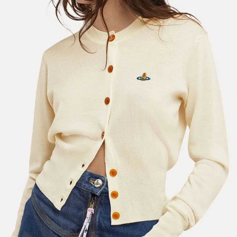 Vivienne Westwood Bea Knit Cropped Cardigan-4