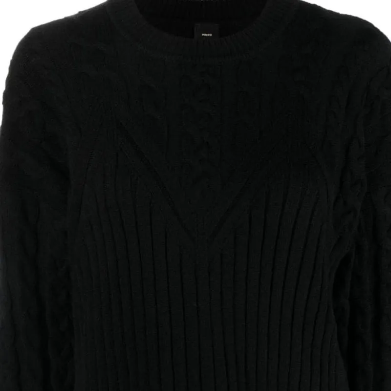 PINKO Armadillo Ribbed knit Jumper-1