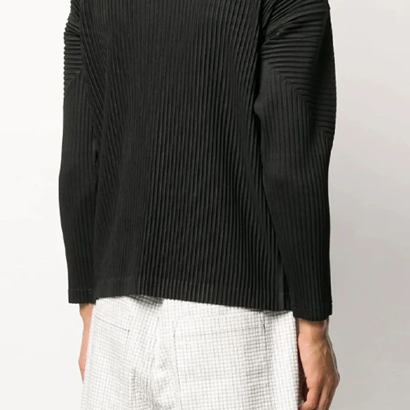 Homme Plissé Issey Miyake Sweaters Men Black-4