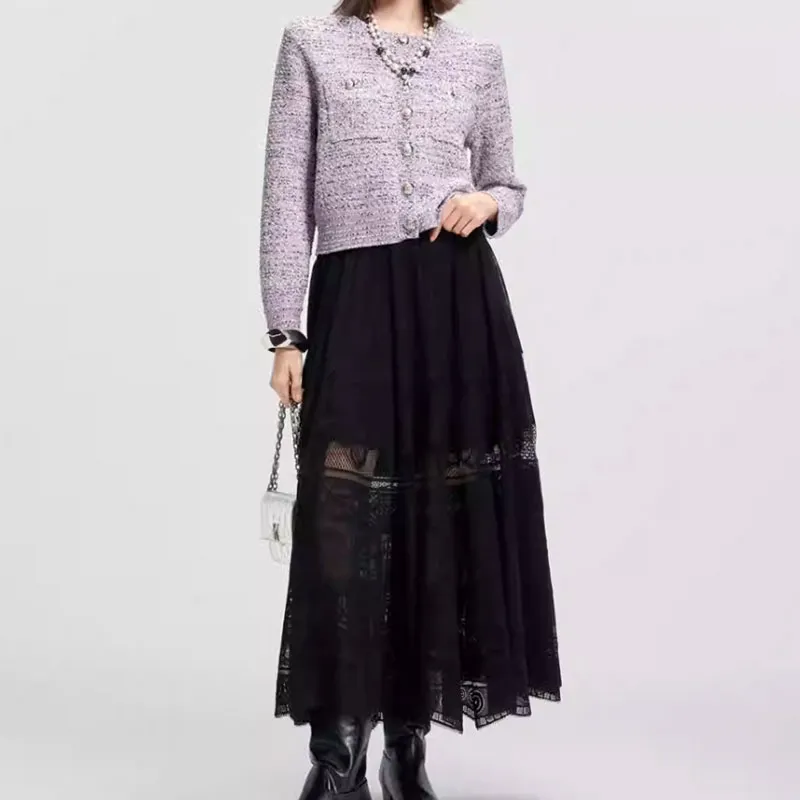 KARL LAGERFELD SS25 Knitwear Women's Purple-1