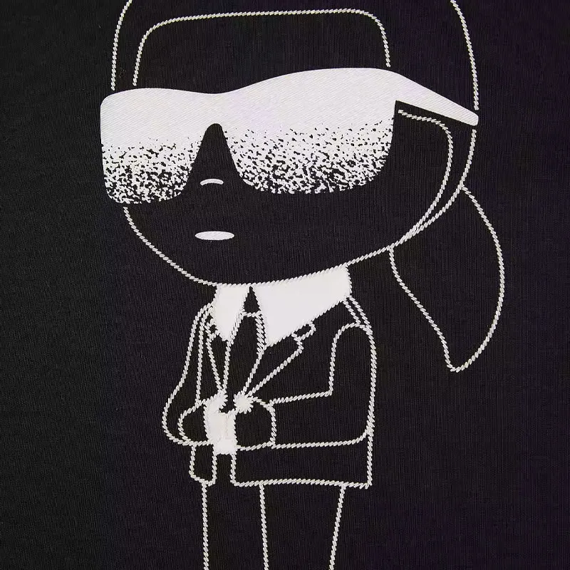 KARL LAGERFELD FW24 Sweatshirt Men's Black-4