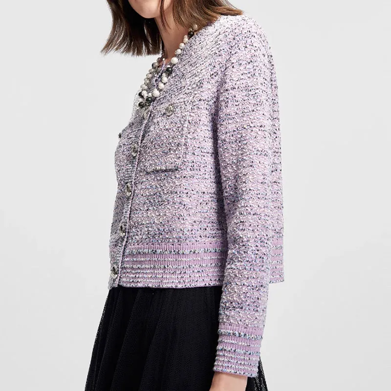 KARL LAGERFELD SS25 Knitwear Women's Purple-4