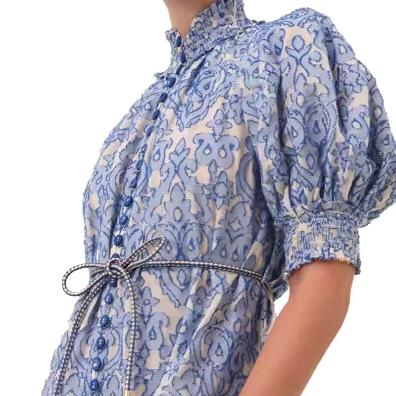 Zimmermann Wylie Lantern Midi Dress-7