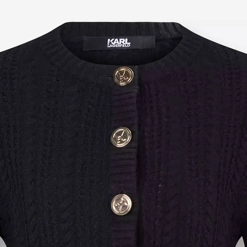 KARL LAGERFELD FW24 Sweater Women's Black-3