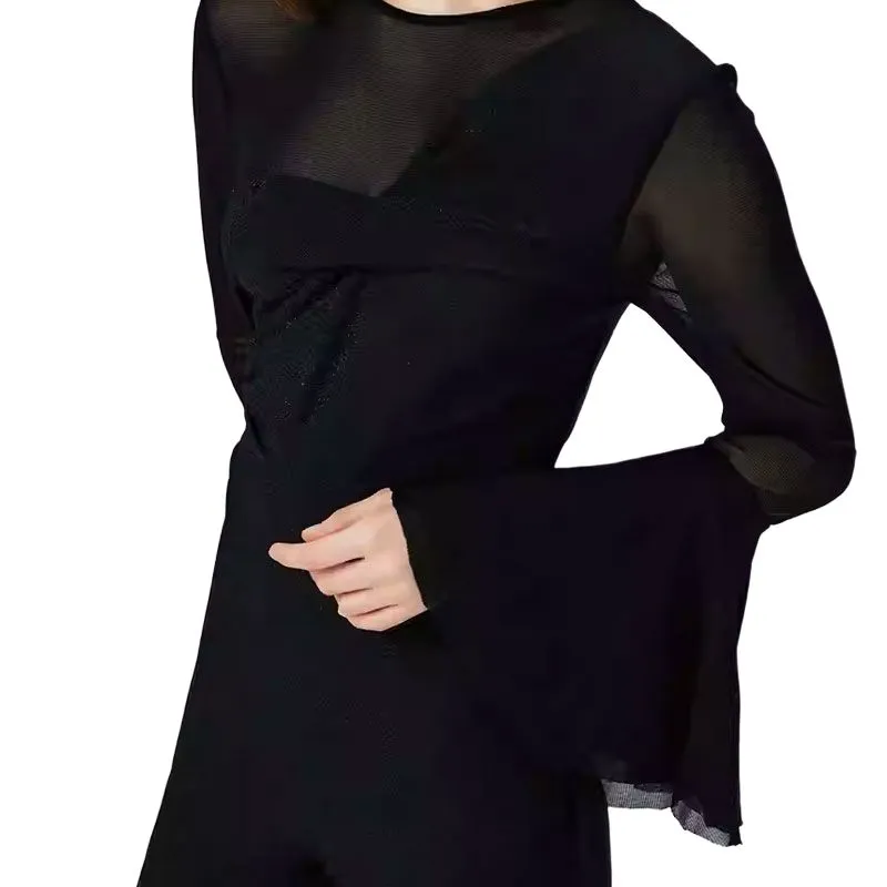 Diane Von Furstenberg SS24 Jumpsuit Women's Black-5