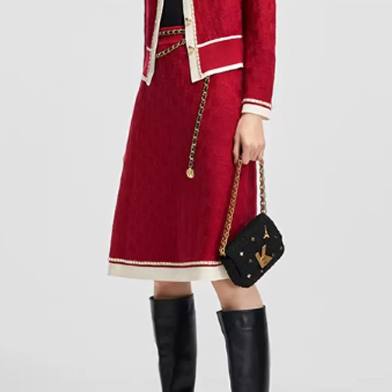 KARL LAGERFELD SS25 Knitwear Women's Red-5