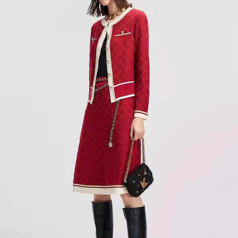 KARL LAGERFELD SS25 Knitwear Women's Red-1