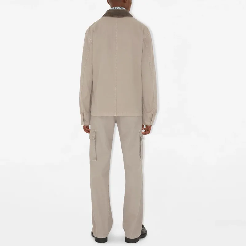 Burberry Gabardine Cargo Trousers-2