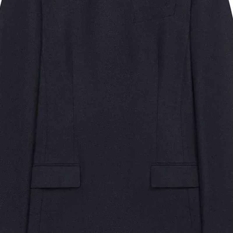 DRIES VAN NOTEN Collarless Tunic Blazer-4