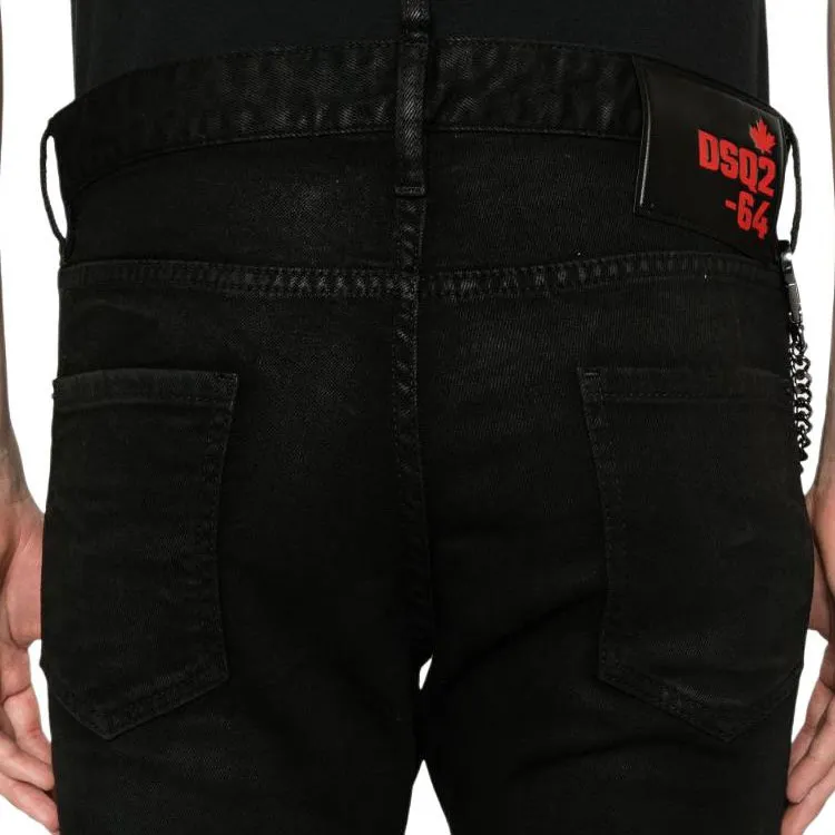 DSQUARED2 Chain detailed Trousers-4