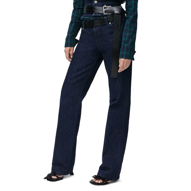 LOEWE SS25 Jeans Women's Indigo-3