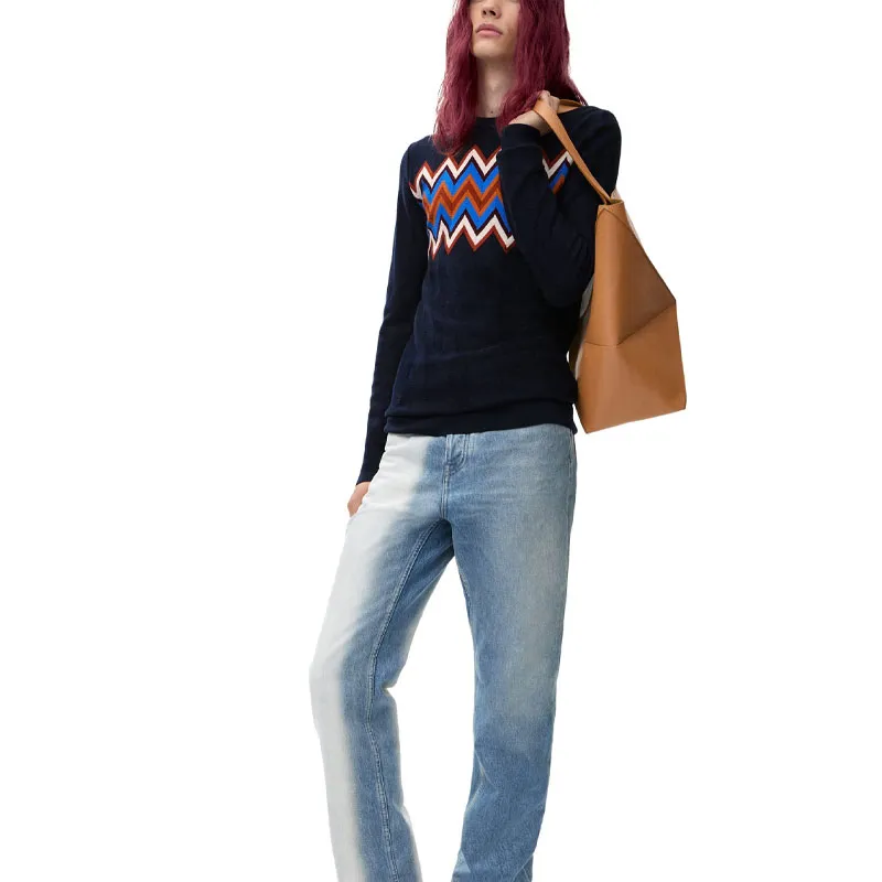 LOEWE Anagram SS25 Sweater Men's Multicolor-3